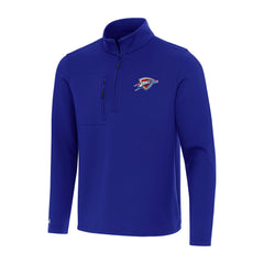 Oklahoma City Thunder Antigua Insider Quarter-Zip Top On Sale