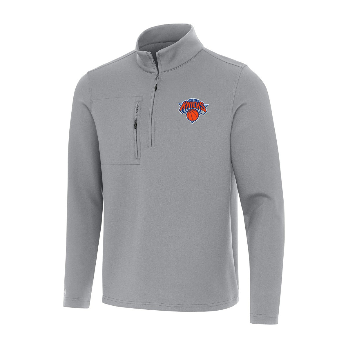 New York Knicks Antigua Insider Quarter-Zip Top On Sale