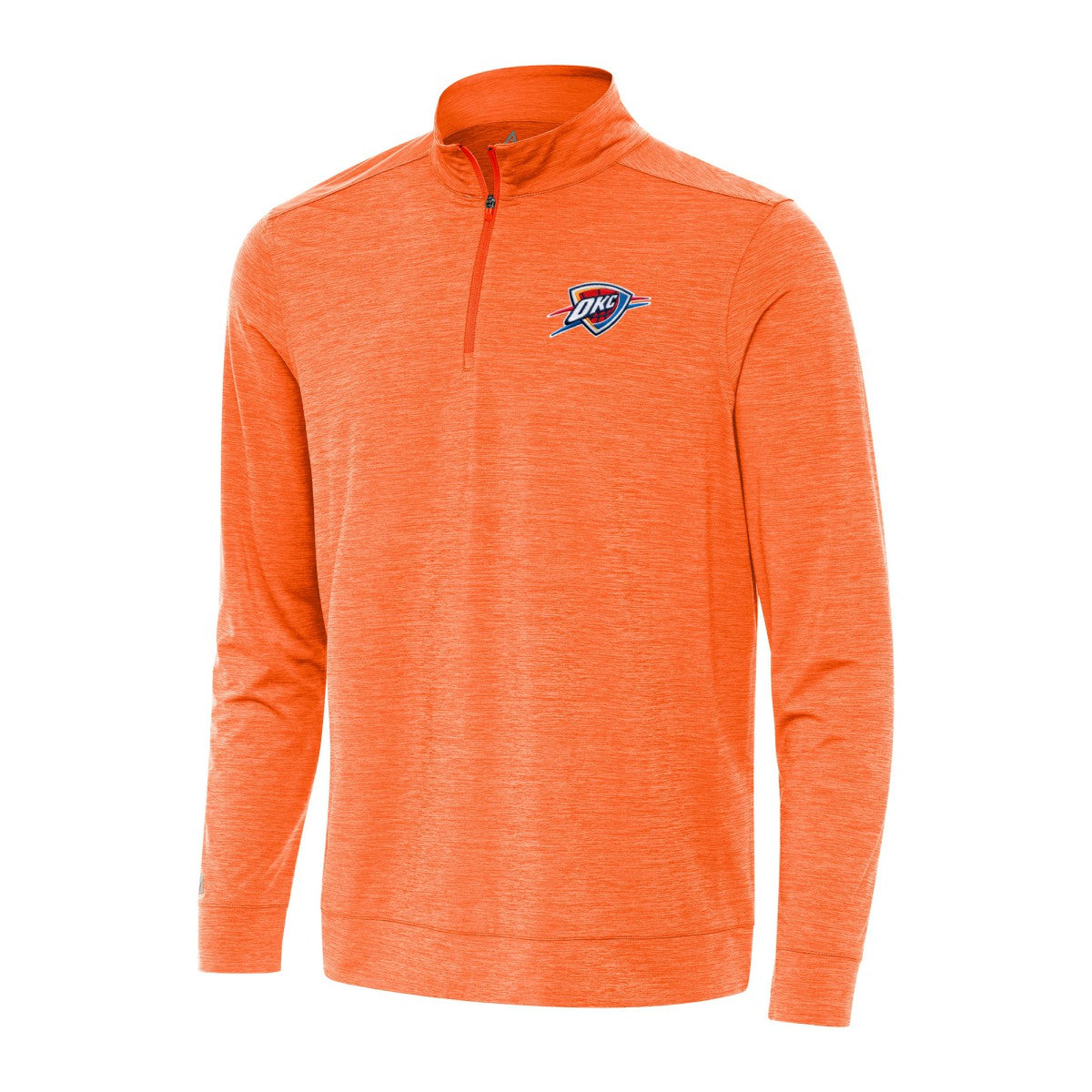 Oklahoma City Thunder Antigua Bright Quarter-Zip Top On Sale