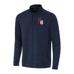 Philadelphia 76ers Antigua Bright Quarter-Zip Top Discount