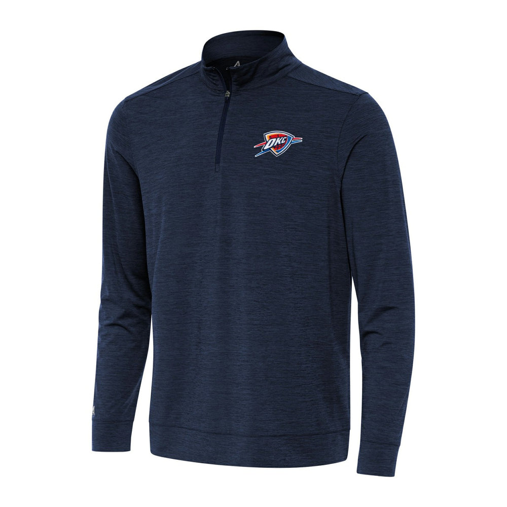 Oklahoma City Thunder Antigua Bright Quarter-Zip Top For Sale
