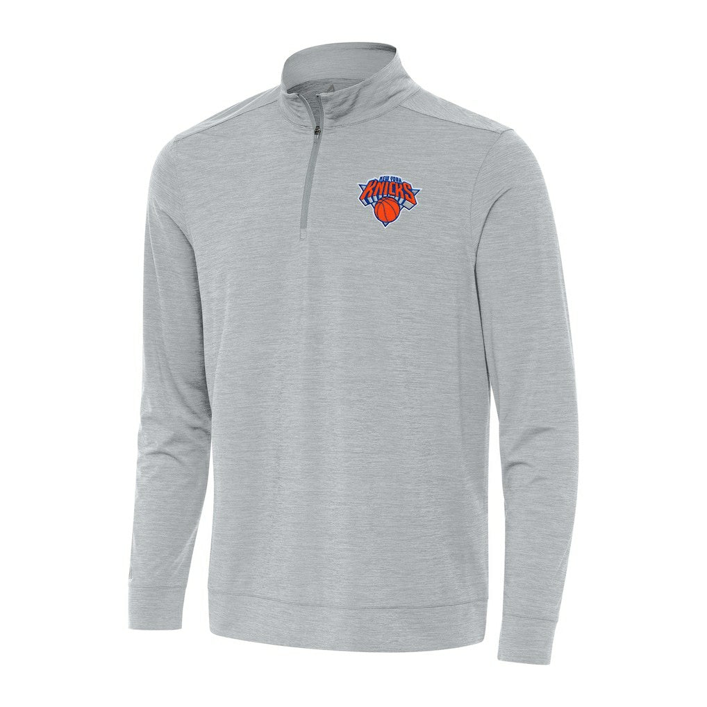 New York Knicks Antigua Bright Quarter-Zip Top Online