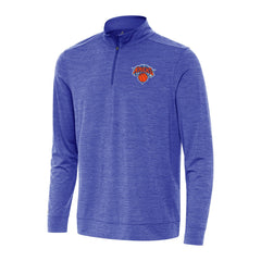 New York Knicks Antigua Bright Quarter-Zip Top Discount