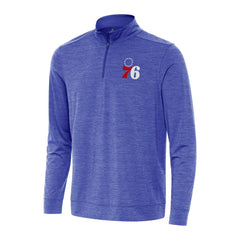 Philadelphia 76ers Antigua Bright Quarter-Zip Top Discount