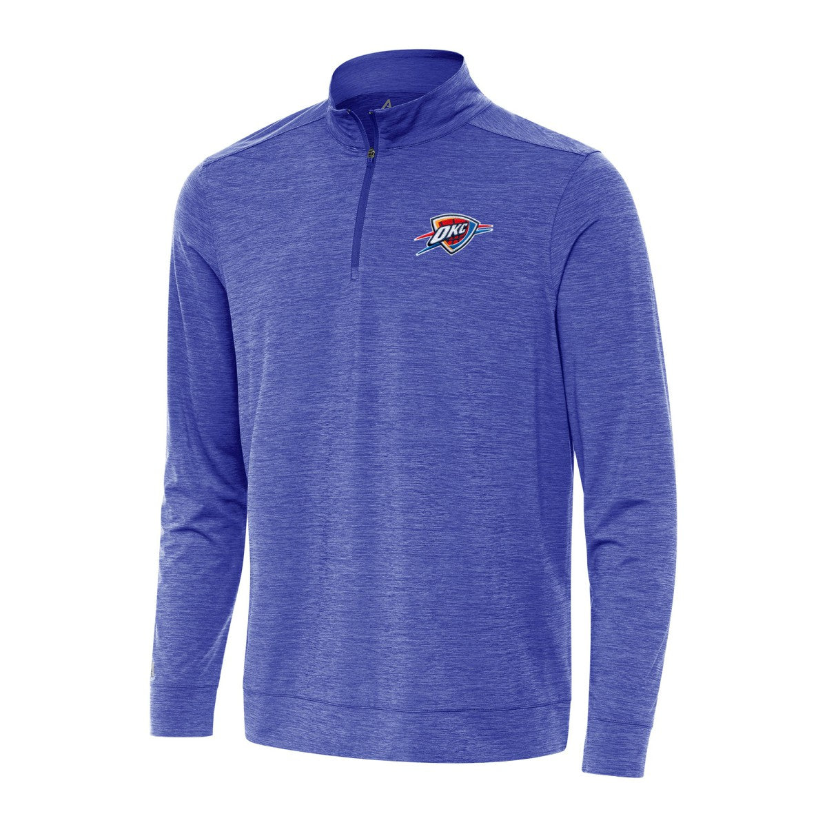 Oklahoma City Thunder Antigua Bright Quarter-Zip Top On Sale