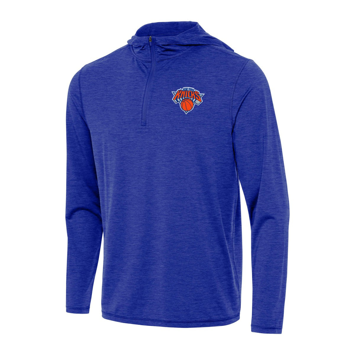 New York Knicks Antigua Tidy Quarter-Zip Hoodie Outlet