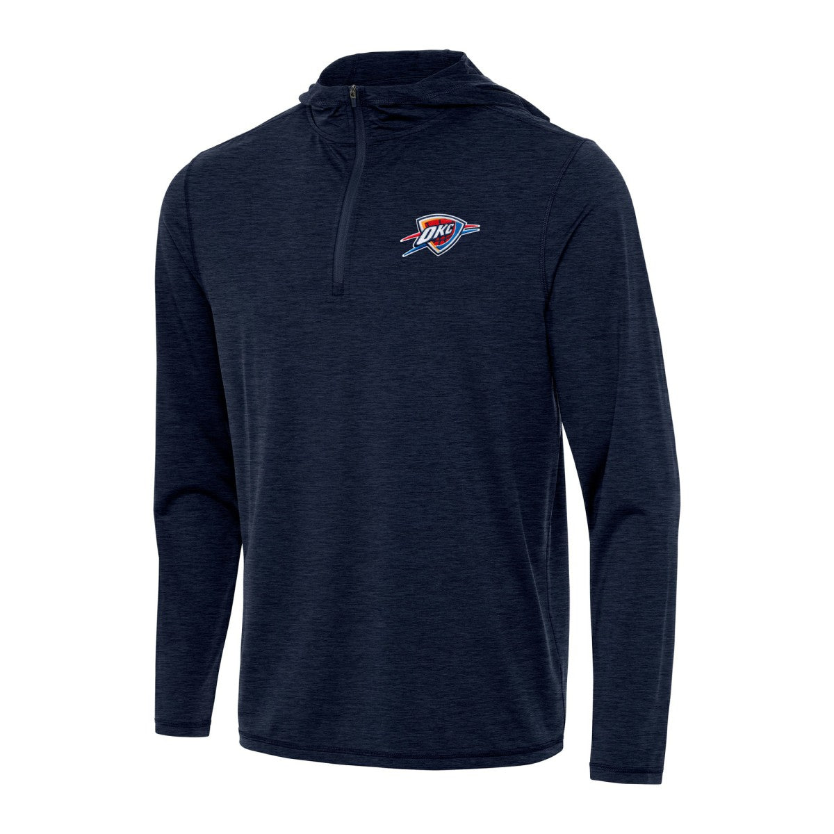 Oklahoma City Thunder Antigua Tidy Quarter-Zip Hoodie On Sale