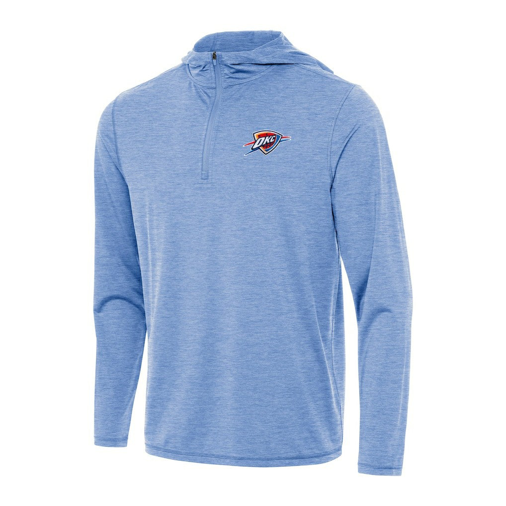 Oklahoma City Thunder Antigua Tidy Quarter-Zip Hoodie Online