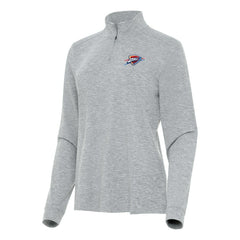 Oklahoma City Thunder Antigua Women's Mentor Quarter-Zip Mock Long Sleeve Top Discount