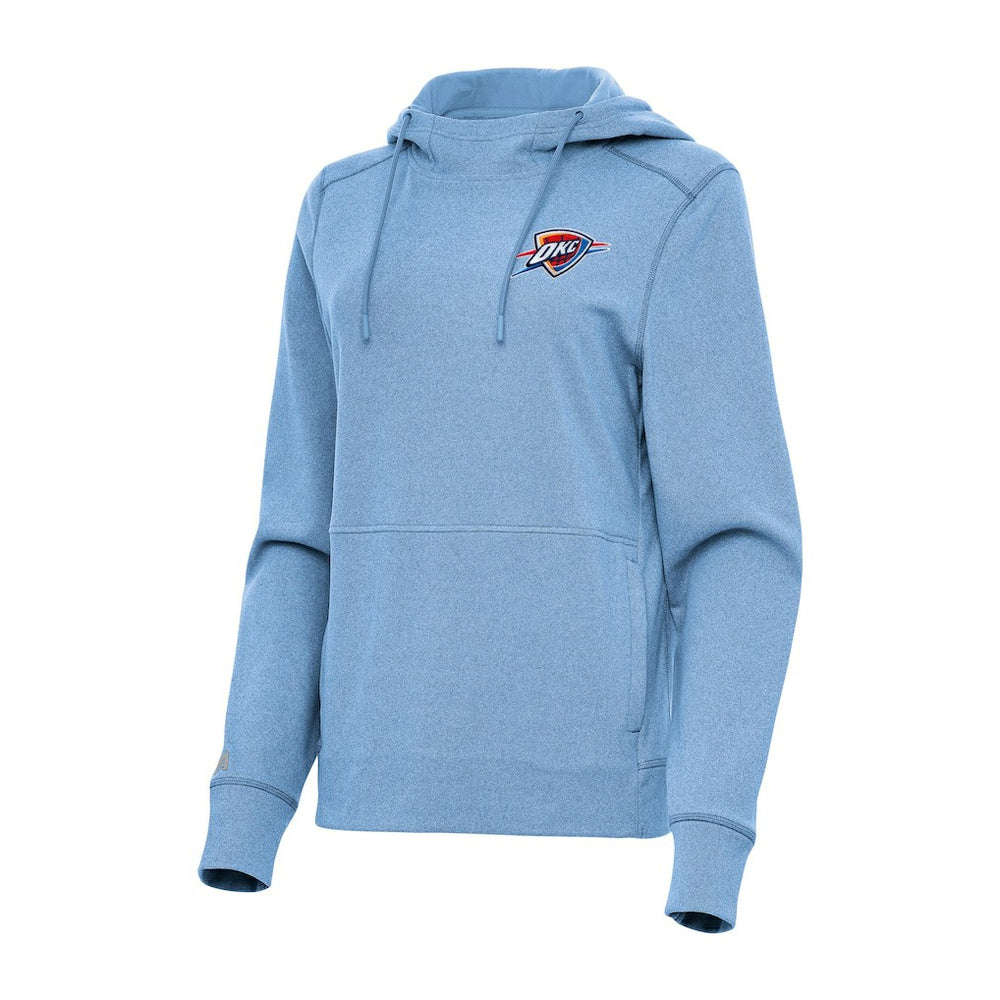 Oklahoma City Thunder Antigua Women's Justice Pullover Hoodie New
