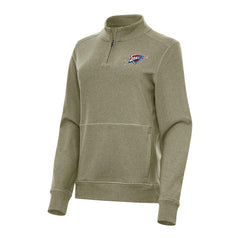 Oklahoma City Thunder Antigua Women's Crush Quarter-Zip Fleece Sweatshirt Online