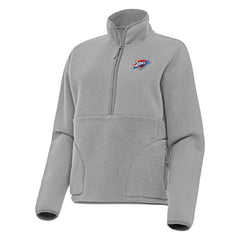 Oklahoma City Thunder Antigua Women's Figure Half-Zip Pullover Sweatshirt Online