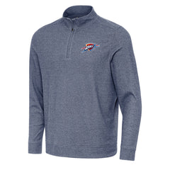 Oklahoma City Thunder Antigua Subtle Quarter-Zip Sweatshirt Discount
