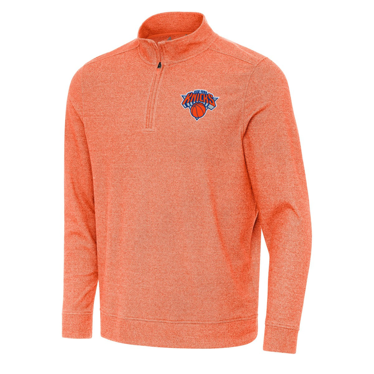 New York Knicks Antigua Subtle Quarter-Zip Sweatshirt Online