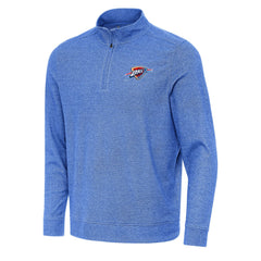 Oklahoma City Thunder Antigua Subtle Quarter-Zip Sweatshirt On Sale