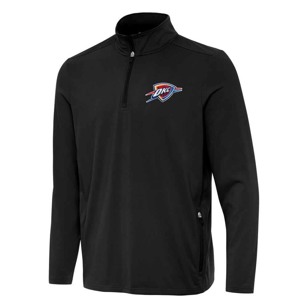 Oklahoma City Thunder Antigua Perilous Quarter-Zip Sweatshirt Discount