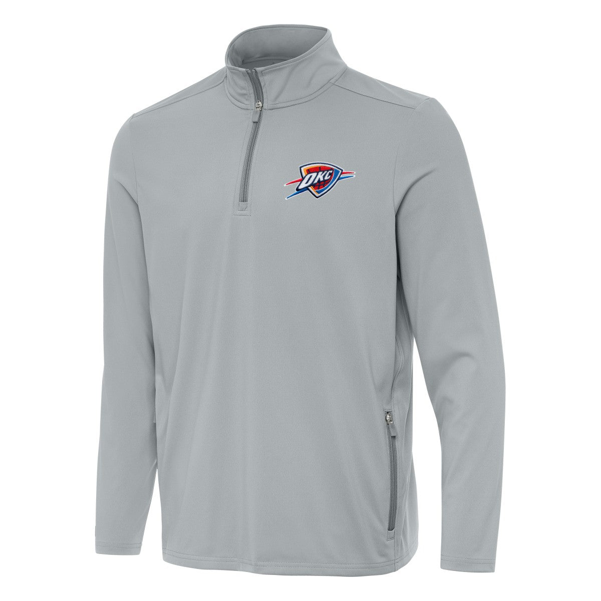 Oklahoma City Thunder Antigua Perilous Quarter-Zip Sweatshirt Online
