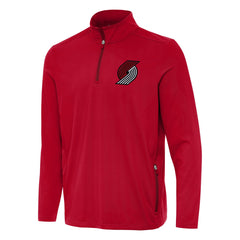 Portland Trail Blazers Antigua Perilous Quarter-Zip Sweatshirt On Sale
