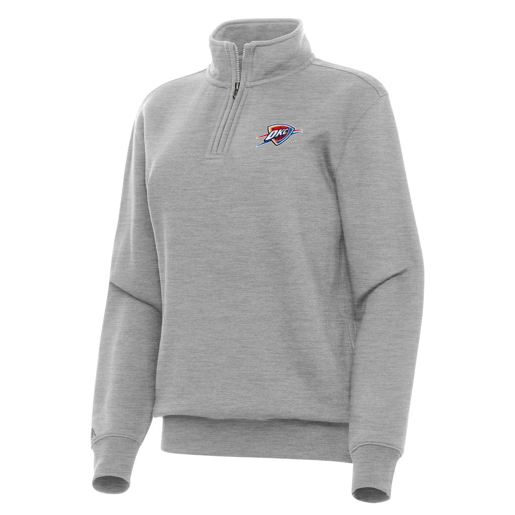 Oklahoma City Thunder Antigua Women's Victory Quarter-Zip Sweatshirt Online