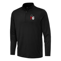 Philadelphia 76ers Antigua Reprocess Quarter-Zip Top On Sale