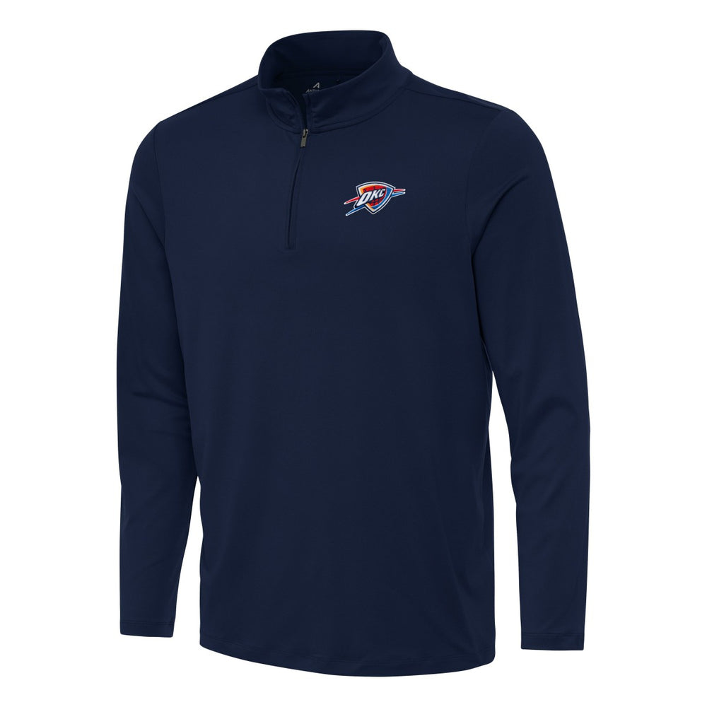 Oklahoma City Thunder Antigua Reprocess Quarter-Zip Top New