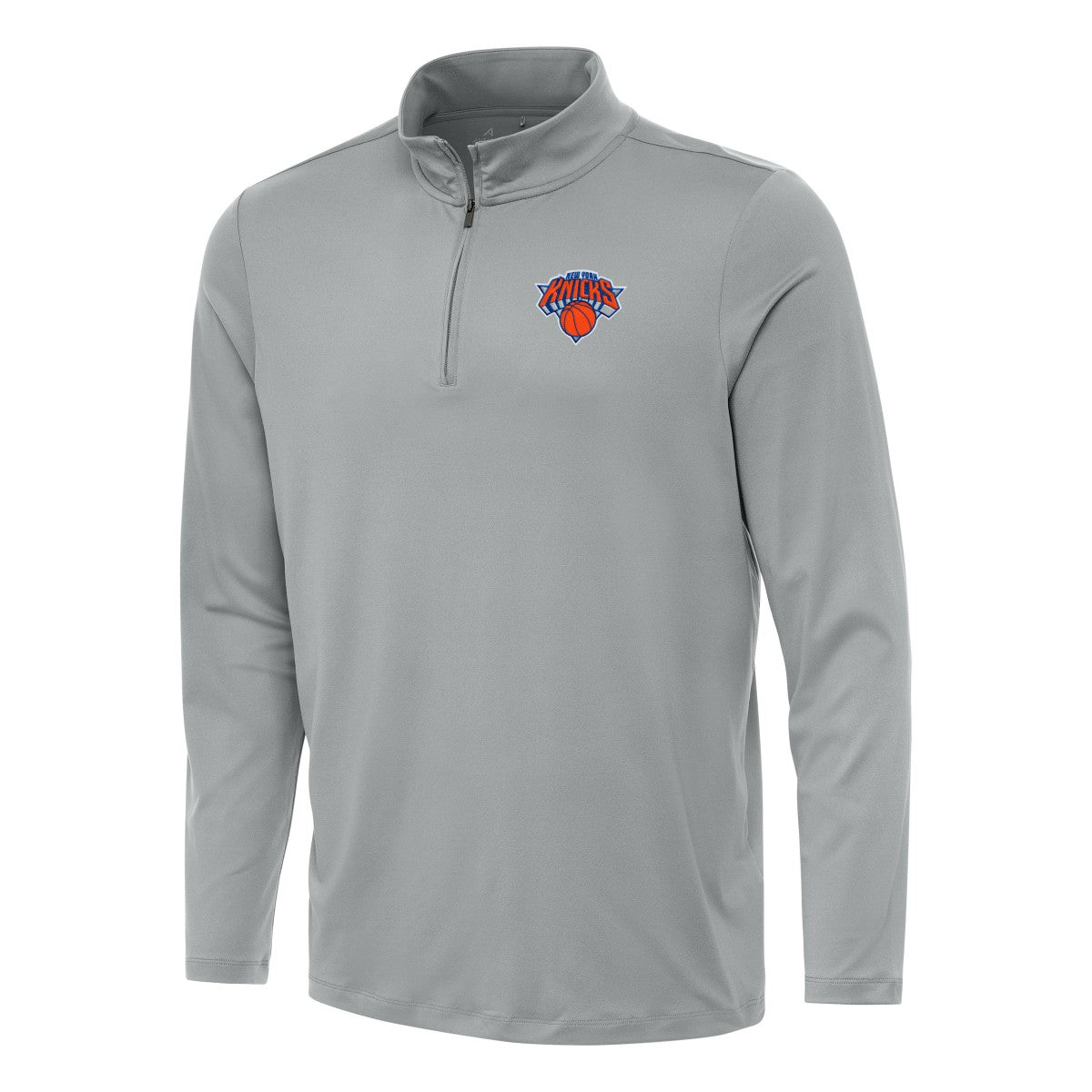 New York Knicks Antigua Reprocess Quarter-Zip Top Outlet
