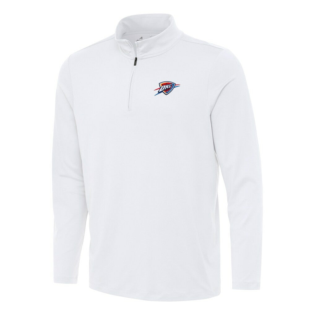 Oklahoma City Thunder Antigua Reprocess Quarter-Zip Top Discount