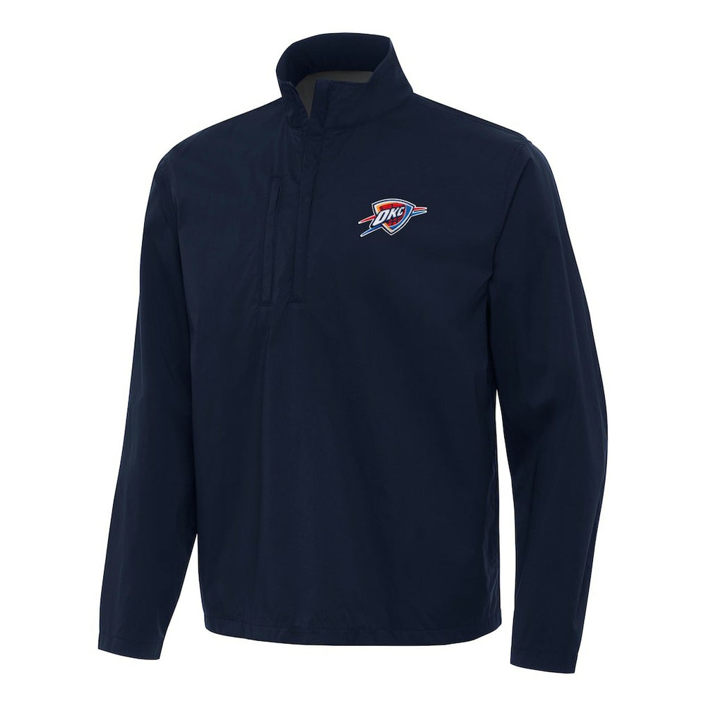 Oklahoma City Thunder Antigua Brisk Quarter-Zip Windbreaker On Sale
