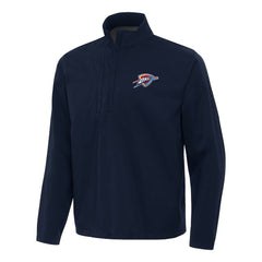 Oklahoma City Thunder Antigua Brisk Quarter-Zip Windbreaker On Sale
