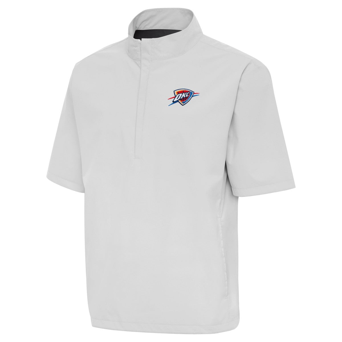 Oklahoma City Thunder Antigua Brisk Quarter-Zip Windbreaker On Sale