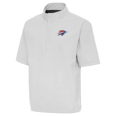Oklahoma City Thunder Antigua Brisk Quarter-Zip Windbreaker On Sale