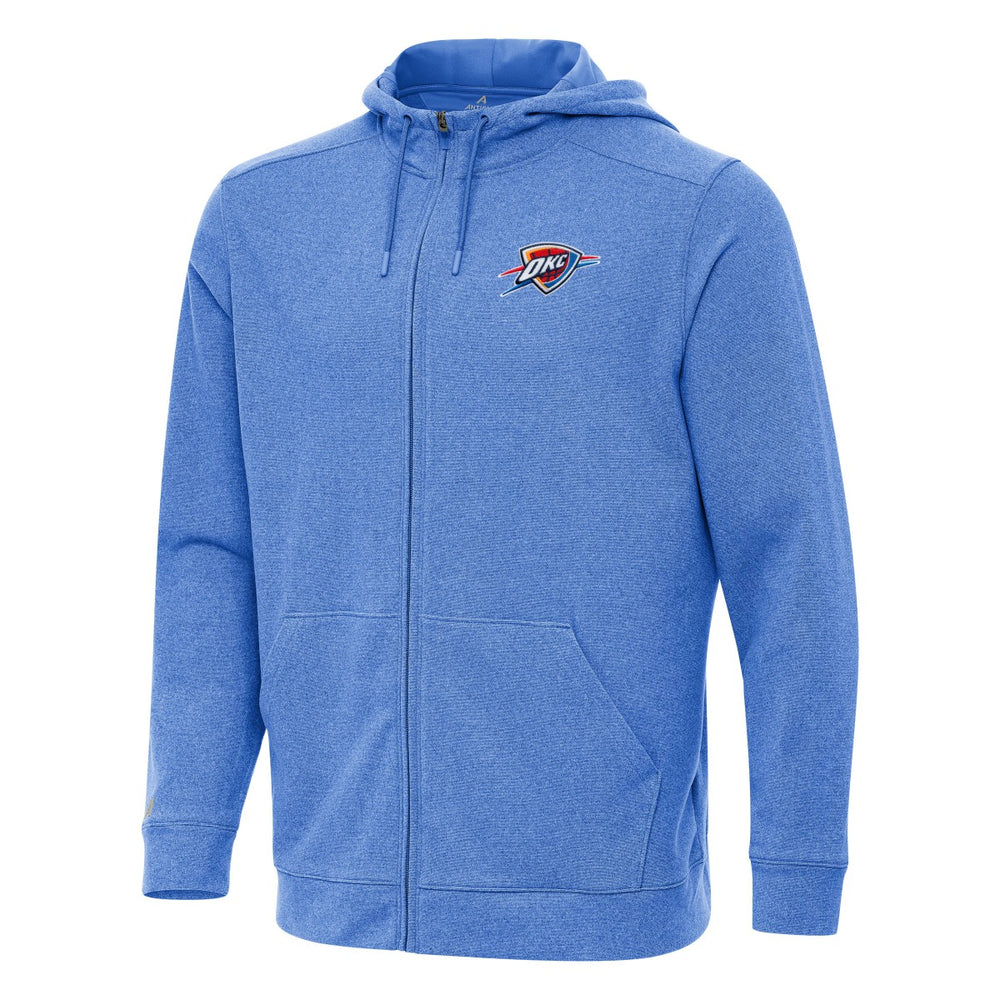 Oklahoma City Thunder Antigua Effortless Full-Zip Hoodie Jacket For Sale