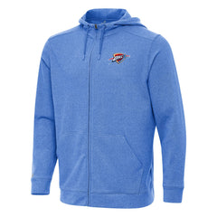 Oklahoma City Thunder Antigua Effortless Full-Zip Hoodie Jacket For Sale