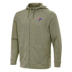 Oklahoma City Thunder Antigua Effortless Full-Zip Hoodie Jacket On Sale