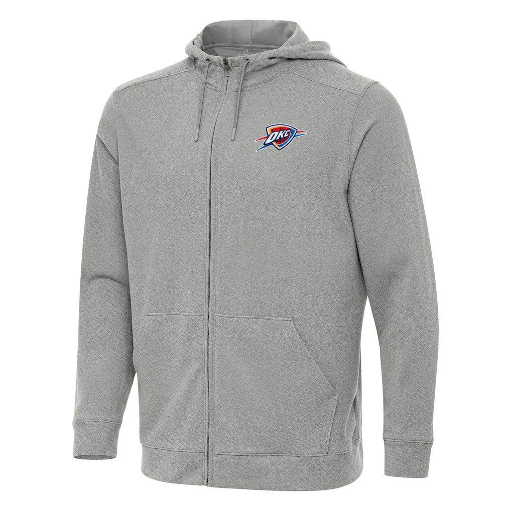 Oklahoma City Thunder Antigua Effortless Full-Zip Hoodie Jacket Outlet