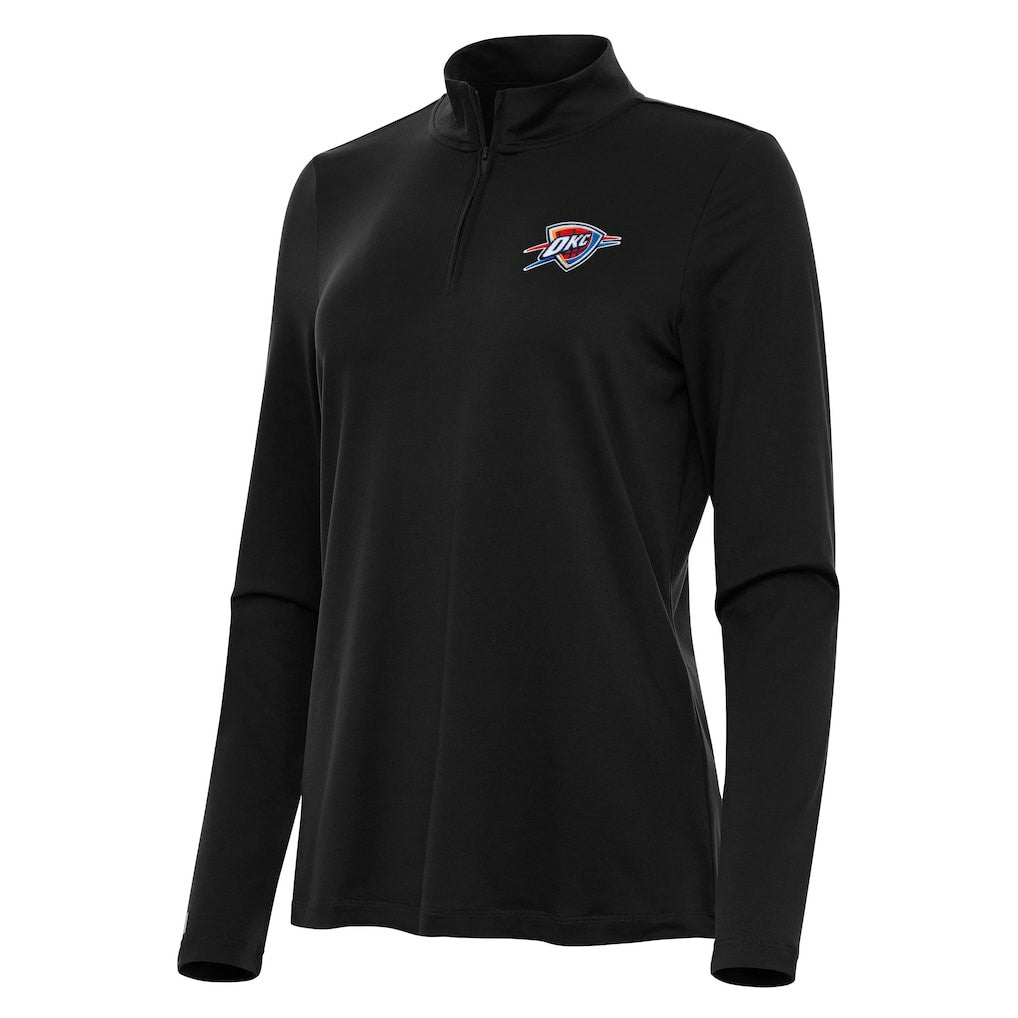 Oklahoma City Thunder Antigua Women's Reprocess Quarter-Zip Top On Sale