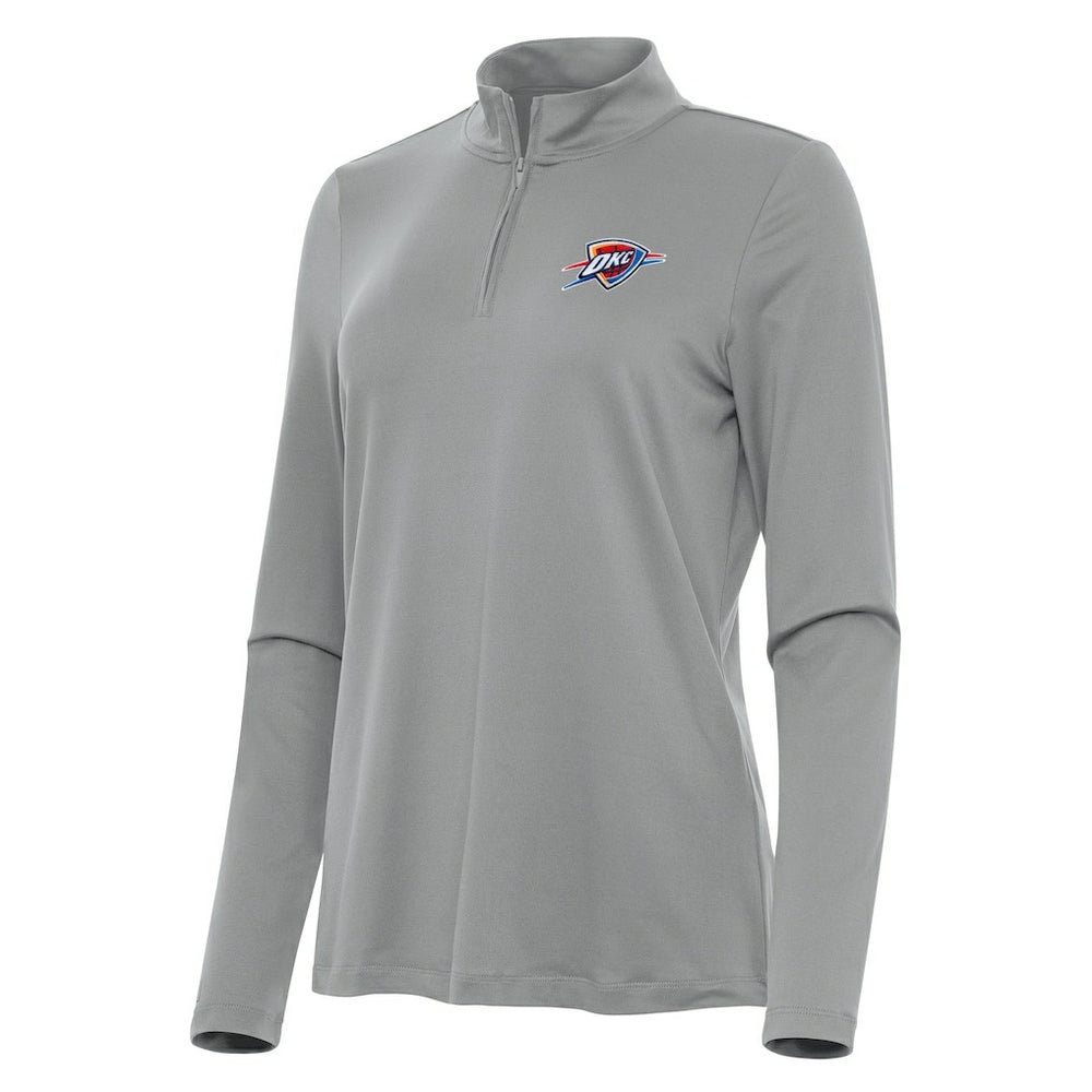 Oklahoma City Thunder Antigua Women's Reprocess Quarter-Zip Top On Sale