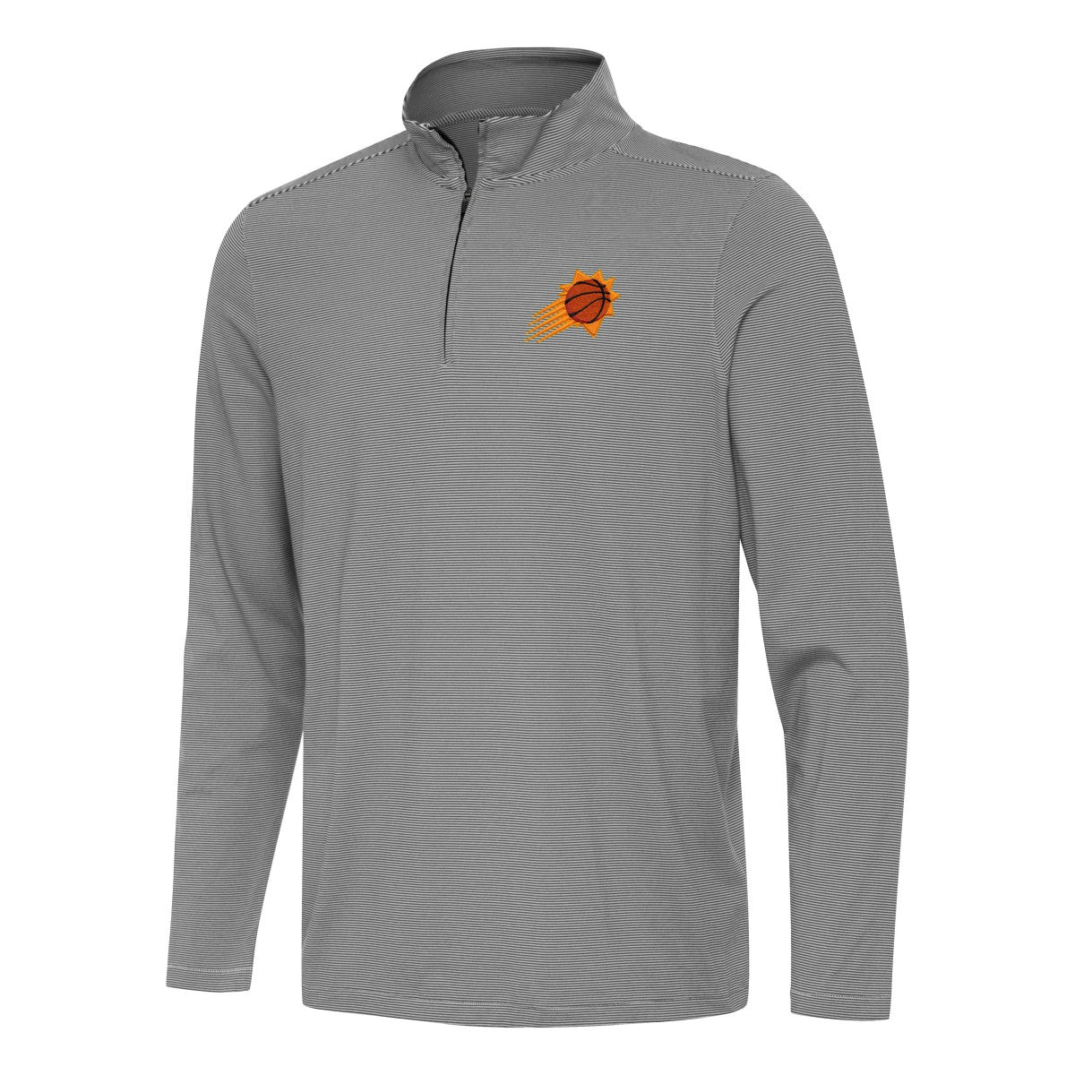 Phoenix Suns Antigua Twine Quarter-Zip Top On Sale