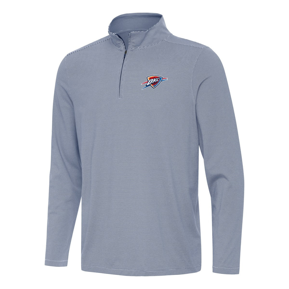 Oklahoma City Thunder Antigua Twine Quarter-Zip Top Outlet
