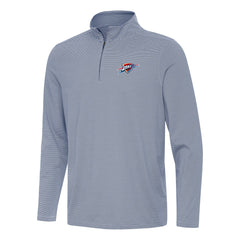 Oklahoma City Thunder Antigua Twine Quarter-Zip Top Outlet