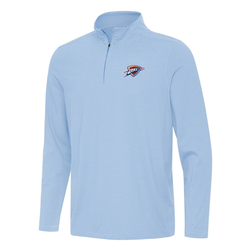 Oklahoma City Thunder Antigua Twine Quarter-Zip Top Online
