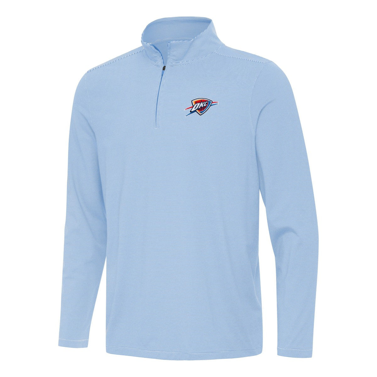 Oklahoma City Thunder Antigua Twine Quarter-Zip Top Online