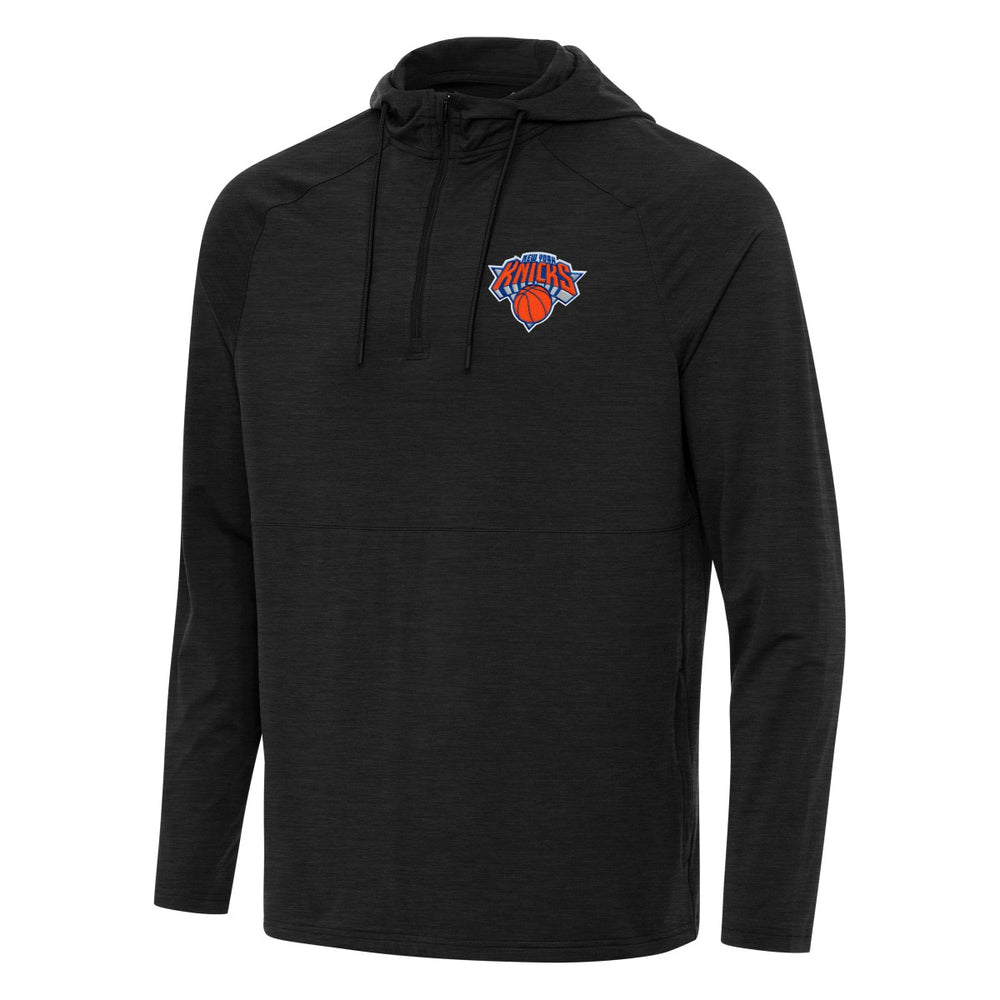 New York Knicks Antigua Spikes Raglan Quarter-Zip Hoodie Outlet