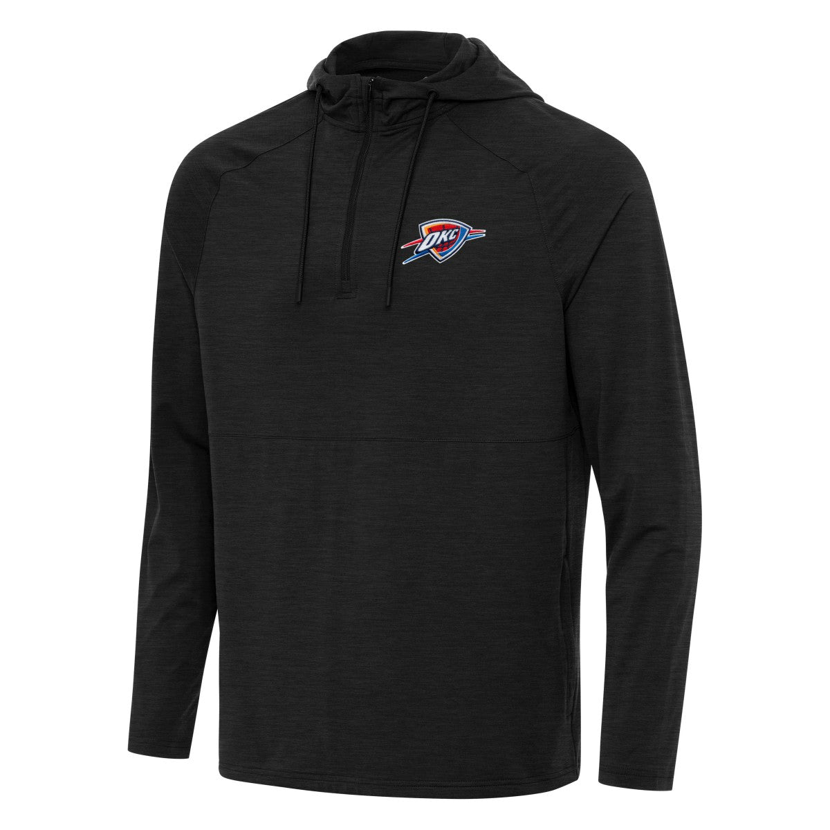 Oklahoma City Thunder Antigua Spikes Raglan Quarter-Zip Hoodie Discount