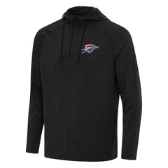 Oklahoma City Thunder Antigua Spikes Raglan Quarter-Zip Hoodie Discount