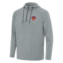 New York Knicks Antigua Spikes Raglan Quarter-Zip Hoodie Discount