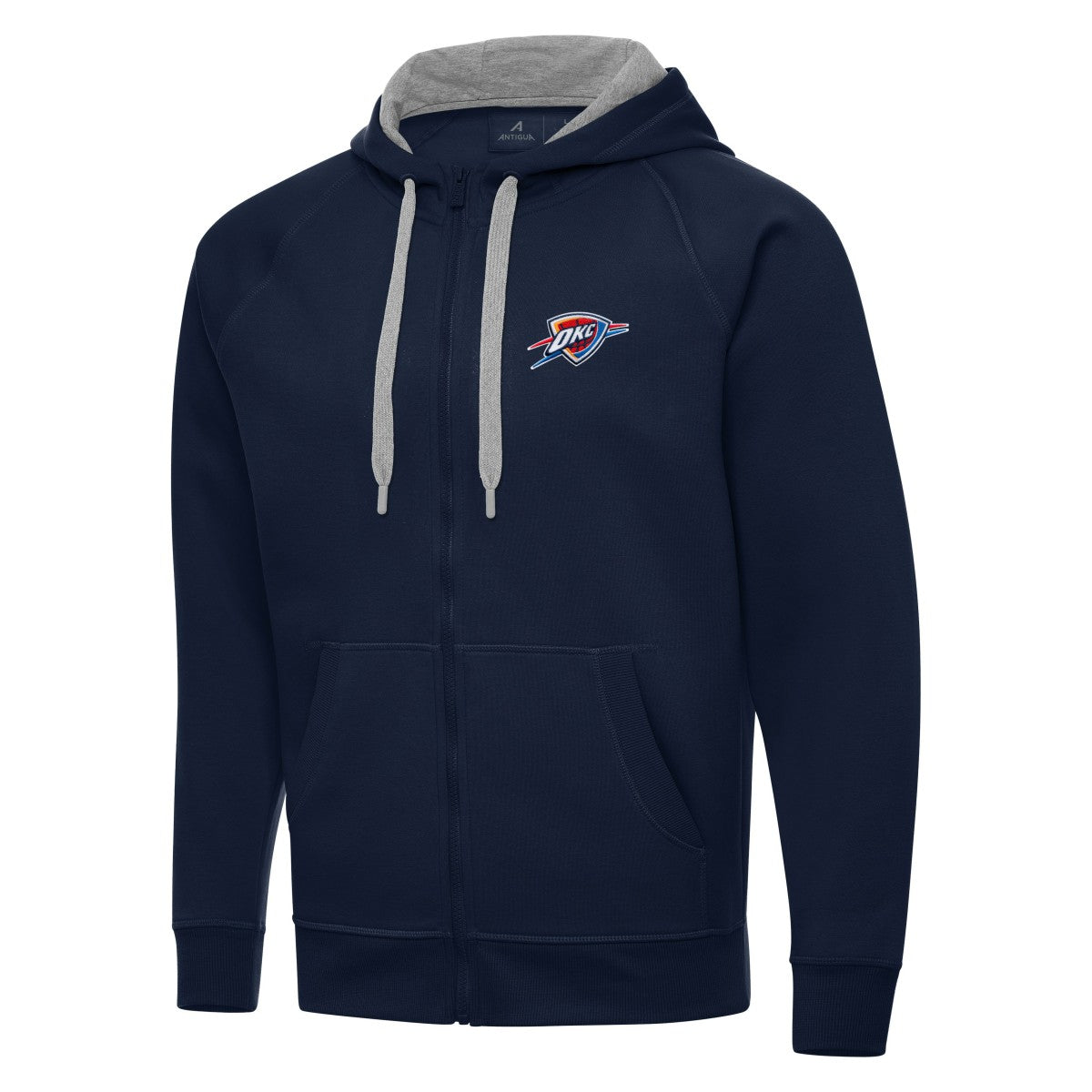 Oklahoma City Thunder Antigua Big & Tall Victory Full-Zip Hoodie Jacket Online