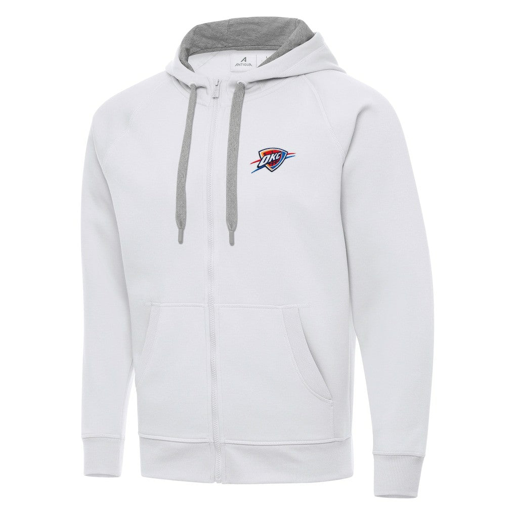 Oklahoma City Thunder Antigua Big & Tall Victory Full-Zip Hoodie Jacket On Sale