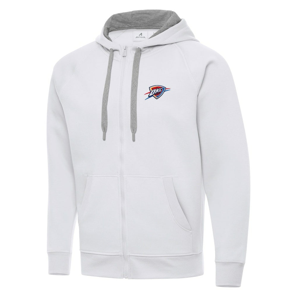 Oklahoma City Thunder Antigua Big & Tall Victory Full-Zip Hoodie Jacket On Sale