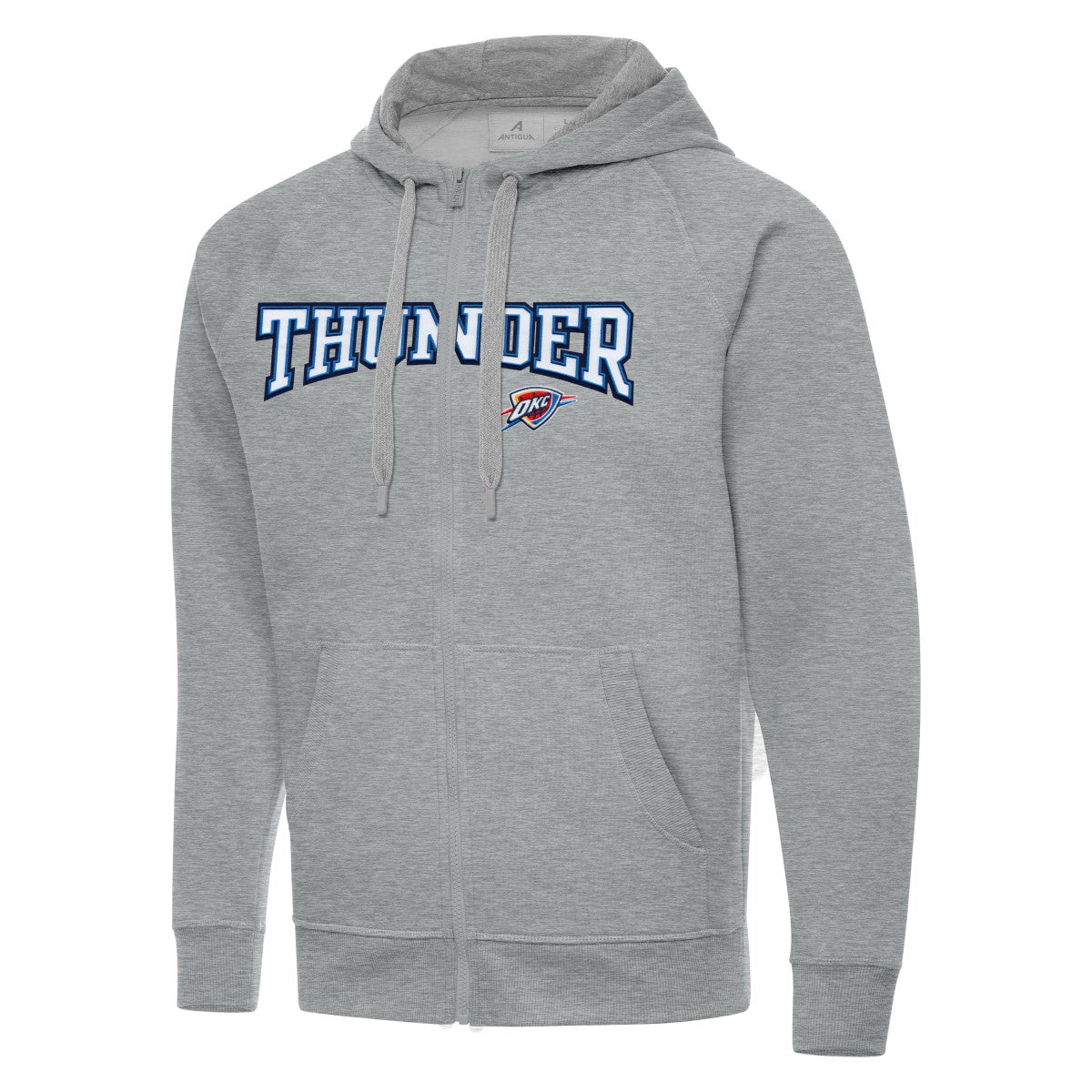 Oklahoma City Thunder Antigua Big & Tall Victory Full-Zip Hoodie Jacket On Sale